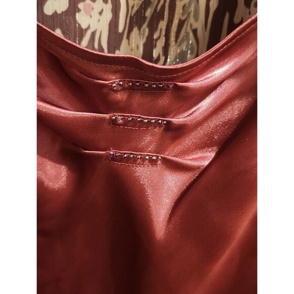 Lane Bryant Size 26/28 Purple Floral V-Neck Chiffon Long Sleeve Top w/Camisole‎ - Picture 6 of 9